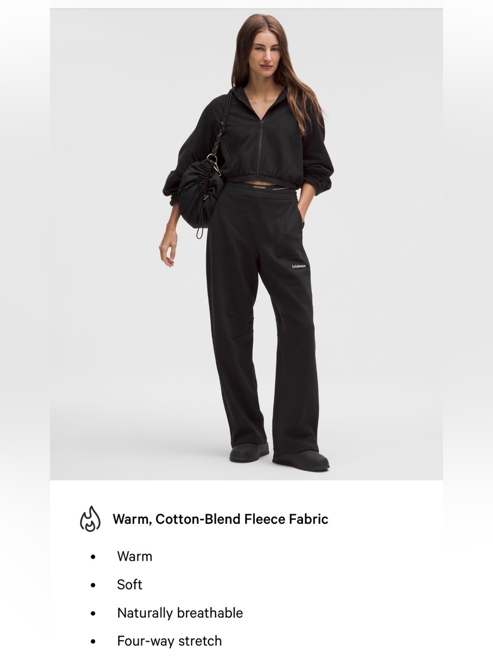 Lululemon Loungeful Relaxed-Fit Full-Zip
Cropped Hoodie - Picture 7 of 9